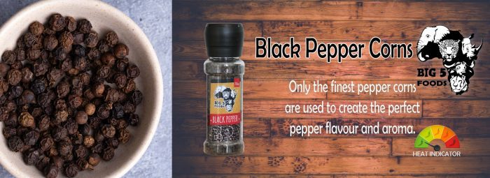 NFI Big 5 Black Pepper Grinder