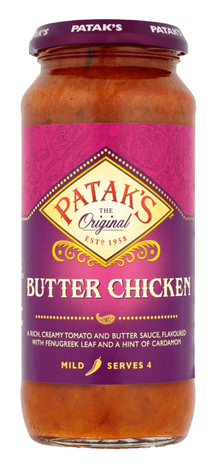 PATAKS Butter Chicken Sauce 6x450G Northern Food Ingredients
