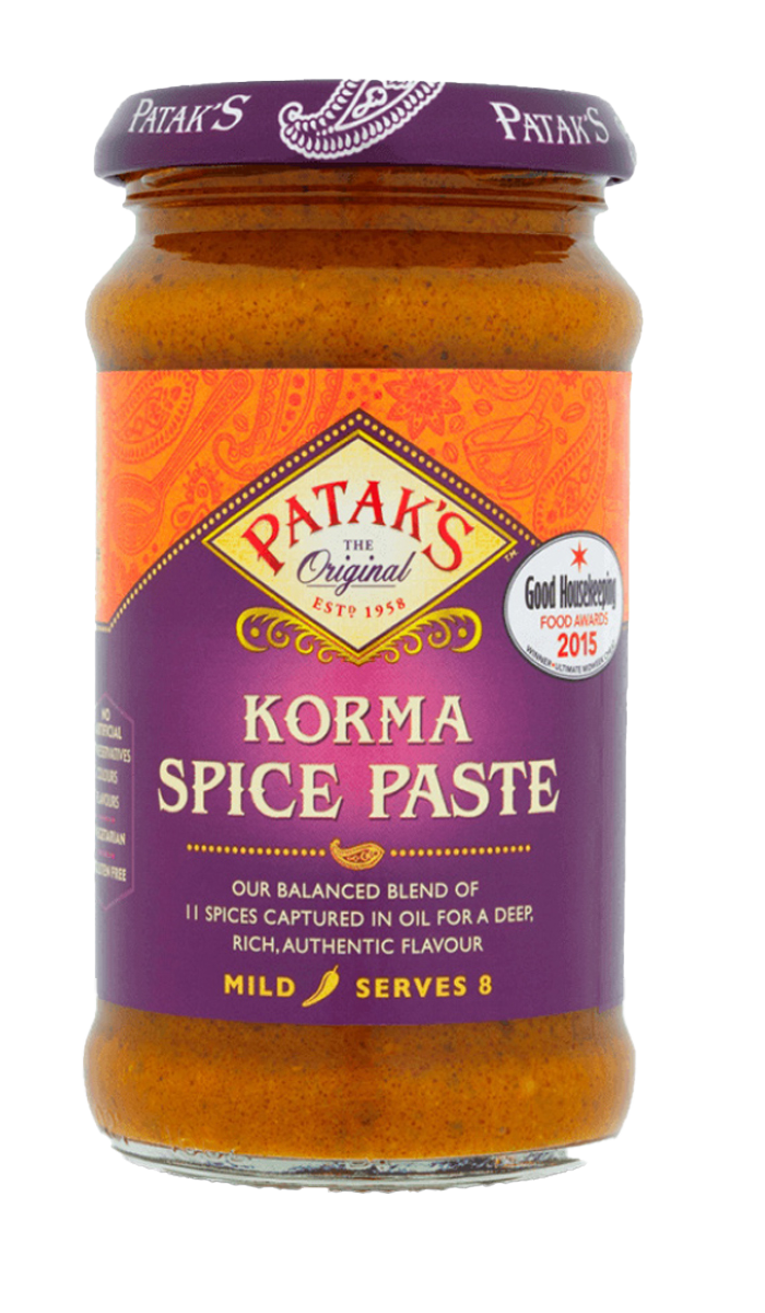 PATAKS Korma Paste 6x290G Northern Food Ingredients