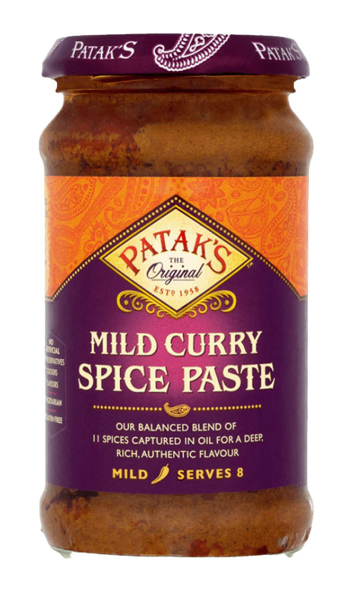 PATAKS Mild Curry Paste 6x283G Northern Food Ingredients